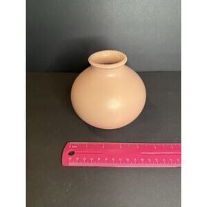 Vintage Mid Century Red Wing Pottery USA 5031 Small Pink Matte Vase